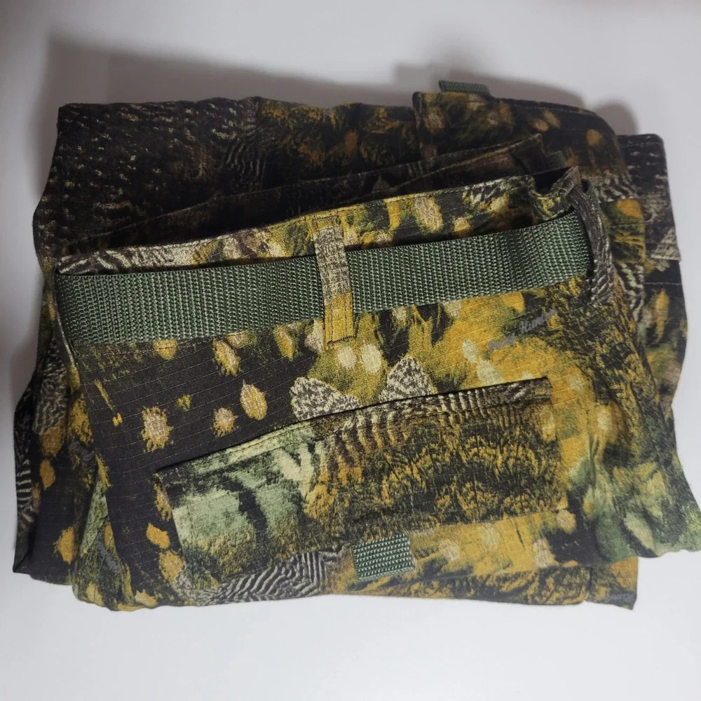 VTG Foxy Huntress Camo Cargo‎ Pants Womens 14 Rugged Outdoor Camping Activewear